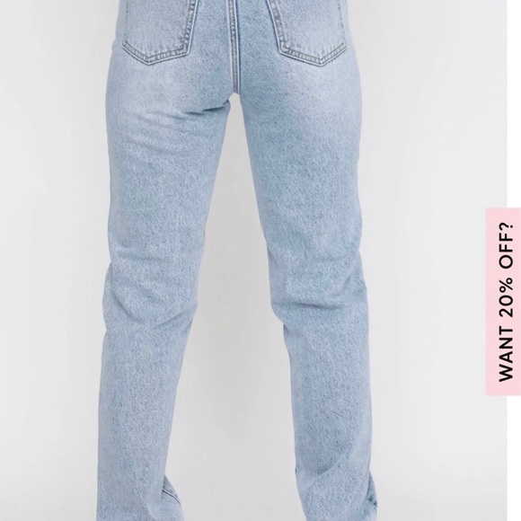 White fox straight leg jean - Picture 6 of 7